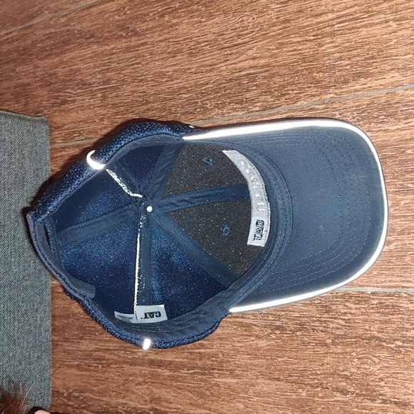 Ziegler CAT Embroidered Logo Navy Blue Adjustable Cap Hat - Picture 7 of 8